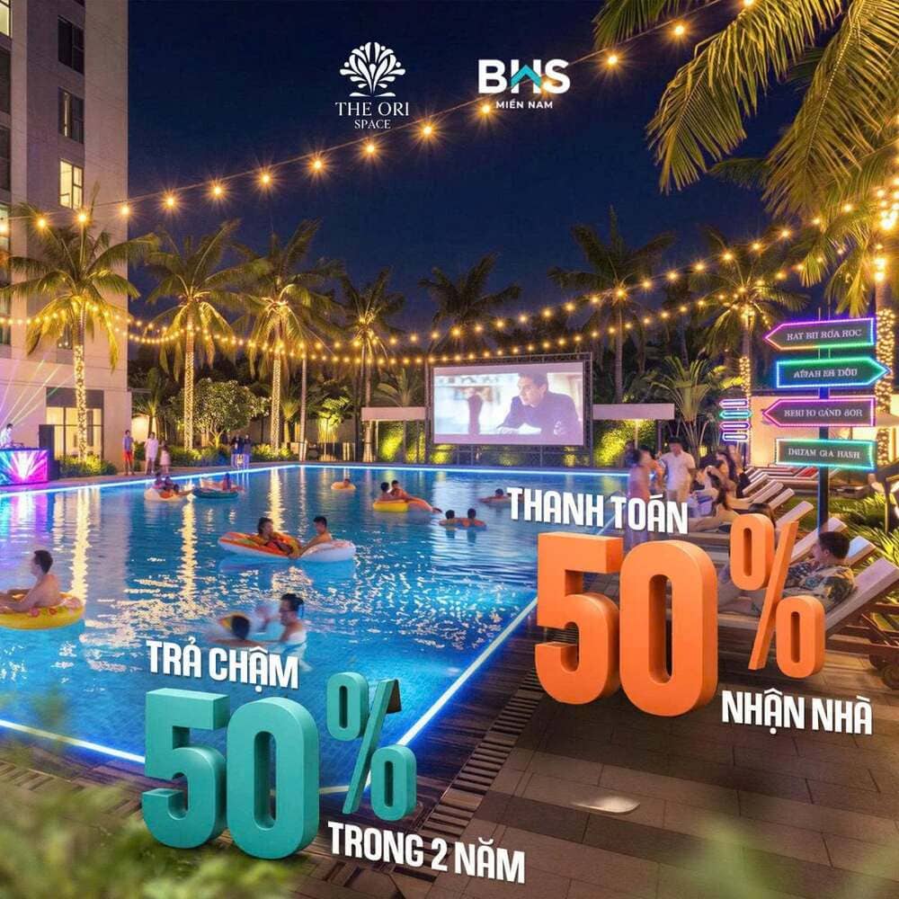 Chính sách nhận nhà ở ngay thanh toán 50% The Ori Space